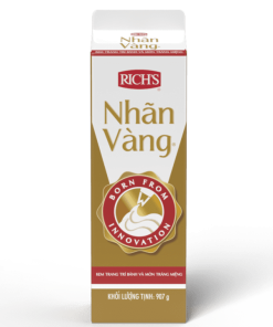 KEM TRANG TRÍ BÁNH RICH'S NHÃN VÀNG