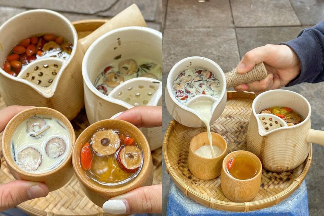 Trà sữa nướng Vân Nam