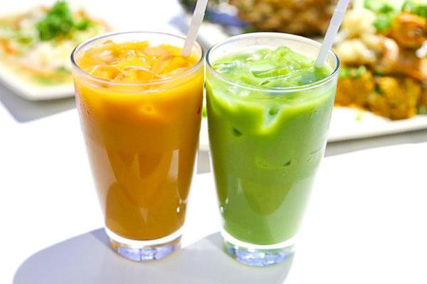 Trà Sữa Thái Xanh, Thái Đỏ