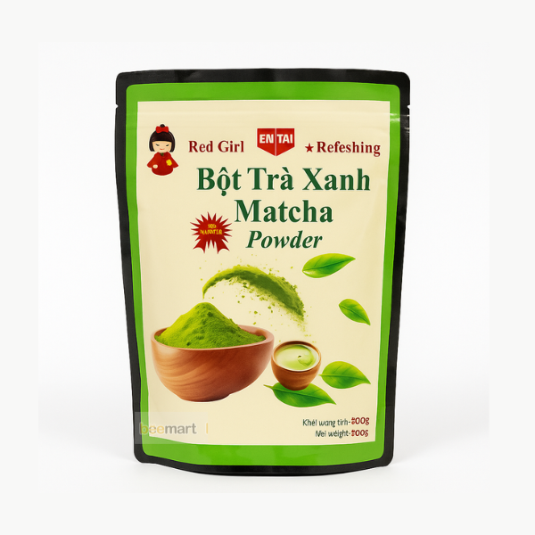 bot matcha red girl