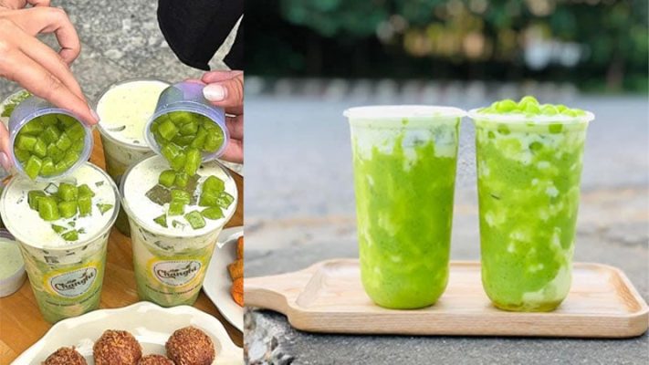 Cách pha trà sữa cốm ngon chuẩn vị