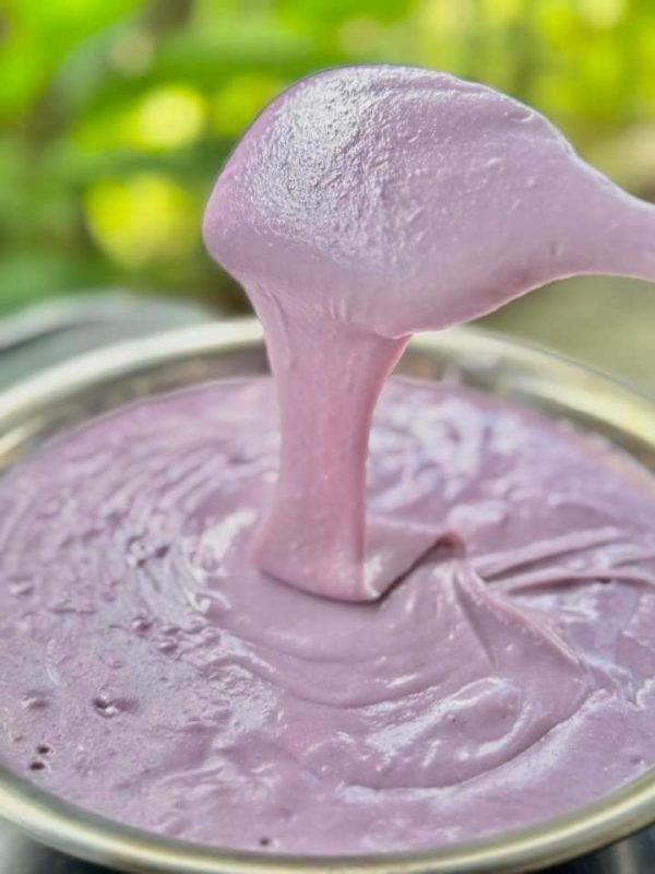 Sốt khoai môn thơm béo sánh mịn